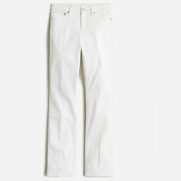 J. Crew Full-Length Demi-Boot Jean in White Wash Size 32 - Picture 4 of 16
